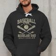 Baseball Dad Regular Dad Only Cooler Father's Day Baseball Men Hoodie Baseball Dad Regular Dad Only Cooler Father's Day Baseball Men Hoodie