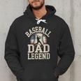 Baseball Dad Retro American Flag Style Men Hoodie Baseball Dad Retro American Flag Style Men Hoodie