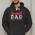 Baseball Dad Most Stressful Position On The Team Player Men Hoodie