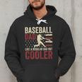 Baseball Dad Vintage Baseball Father’s Day Men Hoodie