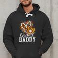 Baseball Daddy Fathers Day Men Hoodie Baseball Daddy Fathers Day Men Hoodie