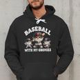Baseball Gnome Grandpa With Sayings For Baseball Dad Coach Men Hoodie Baseball Gnome Grandpa With Sayings For Baseball Dad Coach Men Hoodie
