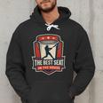 The Best Seat In The House Bucket Dad Baseball Dad Men Hoodie The Best Seat In The House Bucket Dad Baseball Dad Men Hoodie
