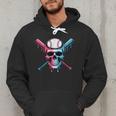 Cool Baseball Ice Cream Dripping Baseball Dad Baseball Lover Men Hoodie Cool Baseball Ice Cream Dripping Baseball Dad Baseball Lover Men Hoodie