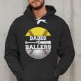 Dadeo Of Ballers Softball Baseball Dad Men Hoodie