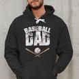 Fathers Day Baseball Dad Men Hoodie Fathers Day Baseball Dad Men Hoodie