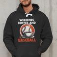 Fathers Day Baseball Dad Parent Men Hoodie