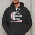 Humor Baseball Fan I Yell Because I Care Baseball Dad Men Hoodie Humor Baseball Fan I Yell Because I Care Baseball Dad Men Hoodie
