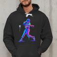 Ice Cream Drip Melting Baseball Bat Player Baseball Dad Men Hoodie Ice Cream Drip Melting Baseball Bat Player Baseball Dad Men Hoodie