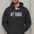 Number One Baseball Dad For Father's Day Daddy Coach Men Hoodie Number One Baseball Dad For Father's Day Daddy Coach Men Hoodie