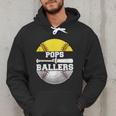Pops Of Ballers Softball Baseball Dad Men Hoodie
