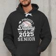 Proud Daddy Of A 2025 Senior Baseball Dad Papa Grad 2025 Men Hoodie