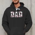 Retro Baseball Dad Daddy Father Happy Fathers Day Men Guys Men Hoodie