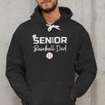 Senior 2025 Baseball Dad Parent Helper Baseball Graduate Men Hoodie Senior 2025 Baseball Dad Parent Helper Baseball Graduate Men Hoodie