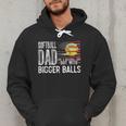 Softball Dad Like A Baseball Dad Retro US Flag Father's Day Men Hoodie Softball Dad Like A Baseball Dad Retro US Flag Father's Day Men Hoodie