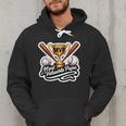 Most Valuable Papa Baseball Dad Coach Player Father's Day Men Hoodie
