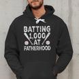 Vintage Baseball Dad Batting 1000 At Fatherhood Men Hoodie Vintage Baseball Dad Batting 1000 At Fatherhood Men Hoodie