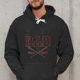 Vintage Baseball Dad Fathers Day Daddy Toddler Kids Boys Men Hoodie