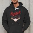 Vintage Baseball Dad Matching Family Father's Day Humor Dad Men Hoodie