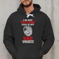 Vintage I'm Not Yelling This Is My Baseball Dad Voice Men Hoodie Vintage I'm Not Yelling This Is My Baseball Dad Voice Men Hoodie