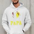 Ball Papa Softball Baseball Dad Daddy Premium Men Hoodie