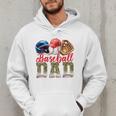 Baseball Dad Camo Father's Day Baseball Stuff Men Premium Men Hoodie Baseball Dad Camo Father's Day Baseball Stuff Men Premium Men Hoodie