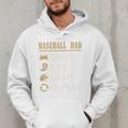 Baseball Dad Drive Pay Clap Repeat Father's Day Premium Men Hoodie Baseball Dad Drive Pay Clap Repeat Father's Day Premium Men Hoodie