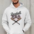 Baseball Dad For Father's Day Game Day Celebration Men Hoodie Baseball Dad For Father's Day Game Day Celebration Men Hoodie