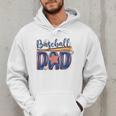 Baseball Dad Game Day Fathers Day Men Hoodie