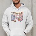 Baseball Dad Game Day Sport Lovers Baseball Fathers Day Men Hoodie Baseball Dad Game Day Sport Lovers Baseball Fathers Day Men Hoodie
