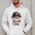 Baseball Dad Gnome For Baseball Lover With Winner Trophy Premium Tri-Blend Men Hoodie