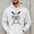 Baseball Dad Happy Fathers Day Wife Daughter Son Game Day Men Hoodie Baseball Dad Happy Fathers Day Wife Daughter Son Game Day Men Hoodie