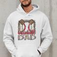 Baseball Dad Leopard Proud Ball Dad Game Day Men Hoodie Baseball Dad Leopard Proud Ball Dad Game Day Men Hoodie
