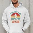 Baseball Dad Like A Regular Dad But Cooler Father's Day Premium Men Hoodie Baseball Dad Like A Regular Dad But Cooler Father's Day Premium Men Hoodie