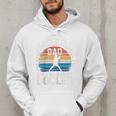 Baseball Dad Like a Regular Dad But Cooler Raglan Baseball Tee Men Hoodie