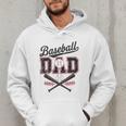 Baseball Daddy Father's Day Baseball Season Vintage Game Day Men Hoodie Baseball Daddy Father's Day Baseball Season Vintage Game Day Men Hoodie