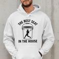 The Best Seat In The House Bucket Dad Baseball Dad Premium Men Hoodie