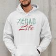 Dad Life Softball Baseball Daddy Sports Father’s Day Premium Men Hoodie