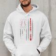 Father's Day USA Flag Patriotic Baseball Dad Premium Men Hoodie Father's Day USA Flag Patriotic Baseball Dad Premium Men Hoodie