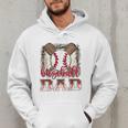 Retro Baseball Dad Leopard Proud Ball Dad Men Hoodie Retro Baseball Dad Leopard Proud Ball Dad Men Hoodie