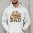 Retro Vintage Baseball Dad Summer Sports Lover Fathers Day Premium Men Hoodie