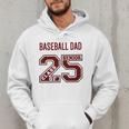 SENIOR BASEBALL DAD 2025 MAROON BASEBALL DAD SENIOR 25 4 Men Hoodie SENIOR BASEBALL DAD 2025 MAROON BASEBALL DAD SENIOR 25 4 Men Hoodie