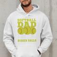 Softball Dad Just Like A Baseball Dad Team Premium Men Hoodie Softball Dad Just Like A Baseball Dad Team Premium Men Hoodie