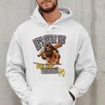 Stoneage Caveman Neolithic History Baseball Dad Father Premium Men Hoodie