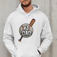 Vintage 1 Baseball Dad Daddy Father's Day Son And Daughter Men Hoodie Vintage 1 Baseball Dad Daddy Father's Day Son And Daughter Men Hoodie