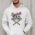 Vintage Baseball Dad Happy Fathers Day Players Toddler Kids Men Hoodie Vintage Baseball Dad Happy Fathers Day Players Toddler Kids Men Hoodie