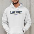 Vintage Lake Mary Florida Baseball Dad Lovers An Fans Men Hoodie