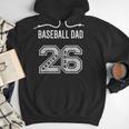 BASEBALL DAD 2026 SENIOR BASEBALL DAD SENIOR CLASS 26 Men Hoodie BASEBALL DAD 2026 SENIOR BASEBALL DAD SENIOR CLASS 26 Men Hoodie