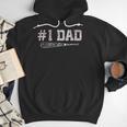 Baseball Dad Daddy Father's Day Number One Baseball Dad Men Hoodie Baseball Dad Daddy Father's Day Number One Baseball Dad Men Hoodie