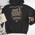 Baseball Baseball Dad Dugout Family Matching Men Hoodie